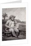 Portrait of Napoleon I in St Helena by Samuel William Reynolds