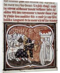 Constance of Arles surrendering to his son king Henry I of France by Anonymous