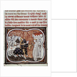 Constance of Arles surrendering to his son king Henry I of France by Anonymous