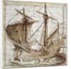Caravel - 16th cent. Manuscript by Anonymous