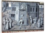 The building of the Gothic cathedrals - 15th century by Anonymous
