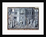 The building of the Gothic cathedrals - 15th century by Anonymous