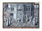 The building of the Gothic cathedrals - 15th century by Anonymous