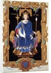 Portrait of King Charles IV Le Bel by Jean du Tillet