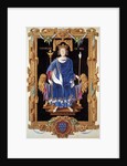 Portrait of King Charles IV Le Bel by Jean du Tillet