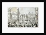 Queen Marie Antoinette to the scaffold, 1793 by Anonymous