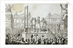 Queen Marie Antoinette to the scaffold, 1793 by Anonymous