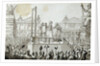 Queen Marie Antoinette to the scaffold, 1793 by Anonymous