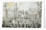 Queen Marie Antoinette to the scaffold, 1793 by Anonymous