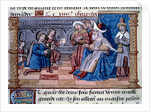 Niccolo and Maffeo Polo at the court of Kublai Khan by Anonymous