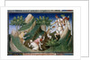 Men extracting rubies from the Sighinan Mountain (Persia) by Anonymous