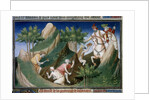 Men extracting rubies from the Sighinan Mountain (Persia) by Anonymous