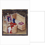 Iaia of Cyzicus painting his own portrait - 15th cent. by Anonymous