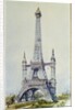 Project for the Eiffel Tower for the exposition of 1900 by Anonymous
