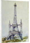 Project for the Eiffel Tower for the exposition of 1900 by Anonymous
