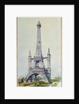 Project for the Eiffel Tower for the exposition of 1900 by Anonymous