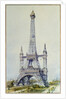 Project for the Eiffel Tower for the exposition of 1900 by Anonymous