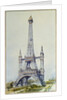 Project for the Eiffel Tower for the exposition of 1900 by Anonymous