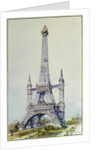 Project for the Eiffel Tower for the exposition of 1900 by Anonymous