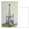 Project for the Eiffel Tower for the exposition of 1900 by Anonymous