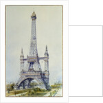 Project for the Eiffel Tower for the exposition of 1900 by Anonymous
