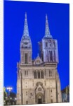 Zagreb Cathedral at Dawn by Anonymous