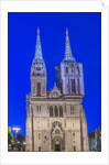 Zagreb Cathedral at Dawn by Anonymous