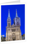 Zagreb Cathedral at Dawn by Anonymous