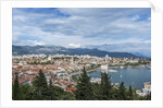 Split Harbor and Old Town by Anonymous