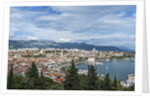 Split Harbor and Old Town by Anonymous