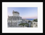 Minceta Tower and Old Town at Dawn by Anonymous