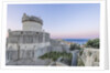 Minceta Tower and Old Town at Dawn by Anonymous