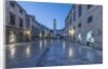 Stradun at Dawn by Anonymous