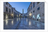 Stradun at Dawn by Anonymous