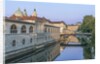 Ljubljana River and Old Town at Sunrise by Anonymous