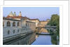 Ljubljana River and Old Town at Sunrise by Anonymous
