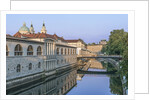 Ljubljana River and Old Town at Sunrise by Anonymous