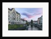 Ljubljana River Sunset by Anonymous