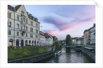 Ljubljana River Sunset by Anonymous