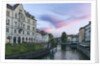 Ljubljana River Sunset by Anonymous