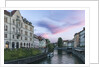 Ljubljana River Sunset by Anonymous