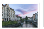 Ljubljana River Sunset by Anonymous