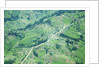 Aerial view of Tea plantations, Kenya by Anonymous