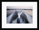 Boat wake on Chobe River by Anonymous
