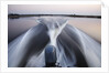 Boat wake on Chobe River by Anonymous