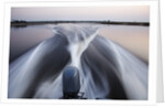 Boat wake on Chobe River by Anonymous