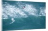 Aerial View of kitesurfer by Anonymous