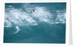 Aerial View of kitesurfer by Anonymous