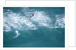 Aerial View of kitesurfer by Anonymous