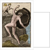 Sisyphus Pushing His Stone up a Mountain by Anonymous